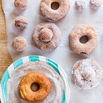 biscuit donuts with donut holes