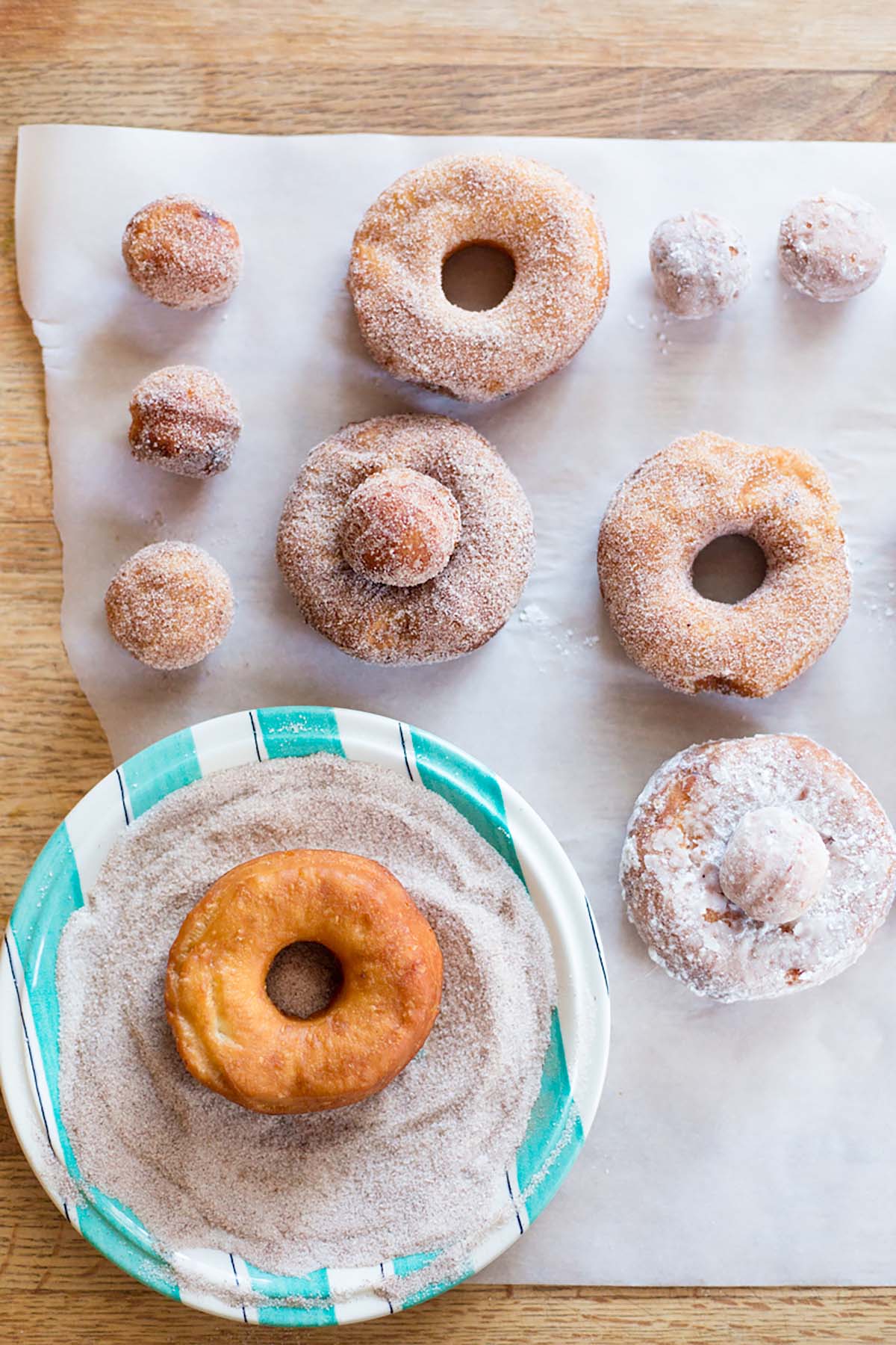 biscuit donuts with donut holes