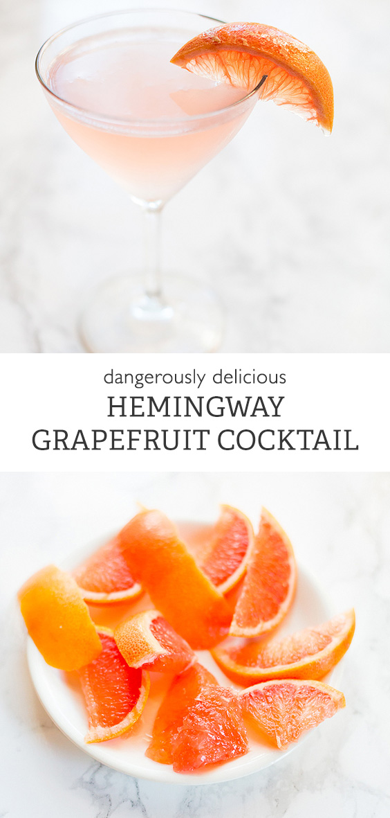 Hemingway Grapefruit Martini Food Banjo