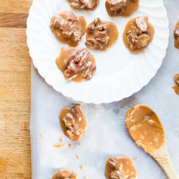 bourbon pecan pralines