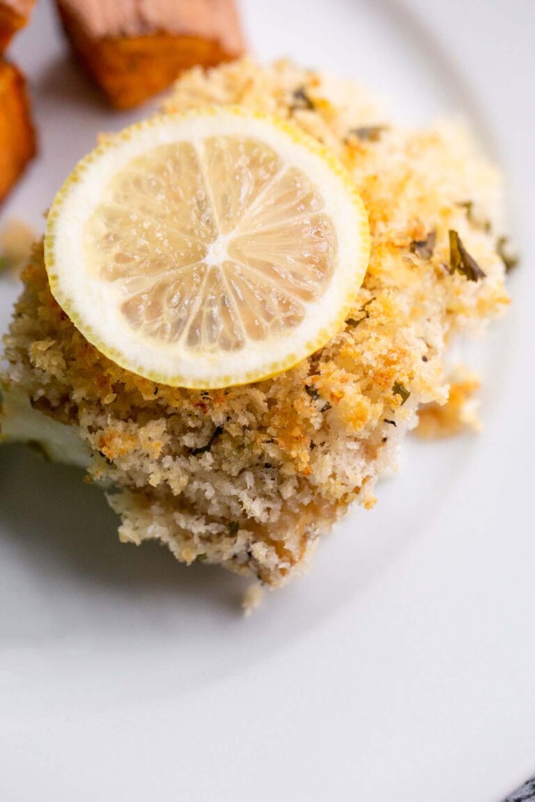 Baked Panko Parmesan Cod Food Banjo