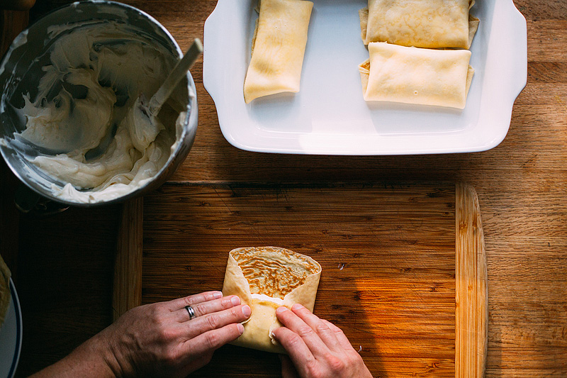 blintz folding