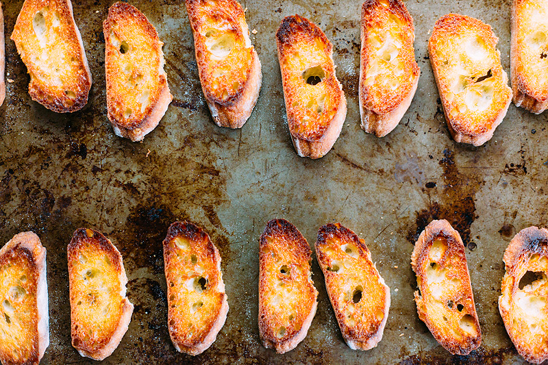 toasted crostini