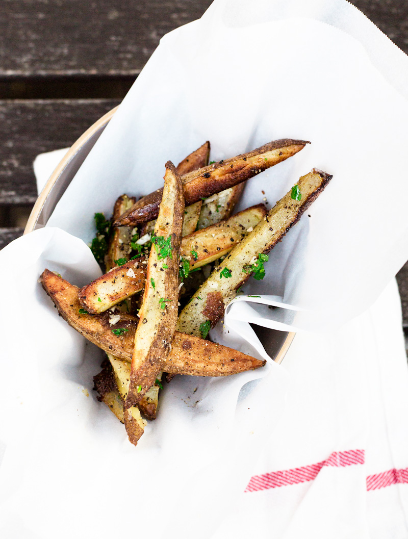 oven-baked french fries