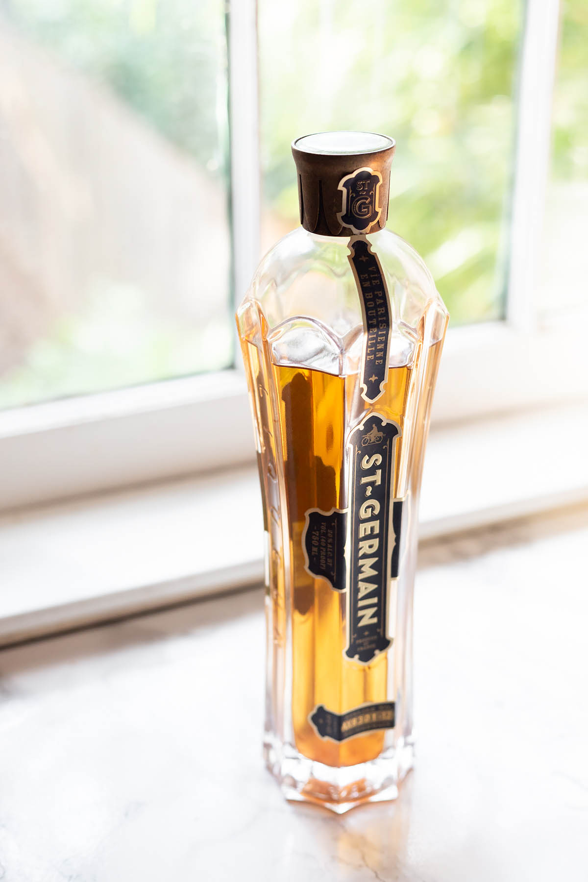 bottle of st. germain