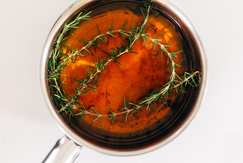 rosemary honey syrup