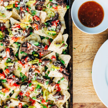 sheet pan nachos