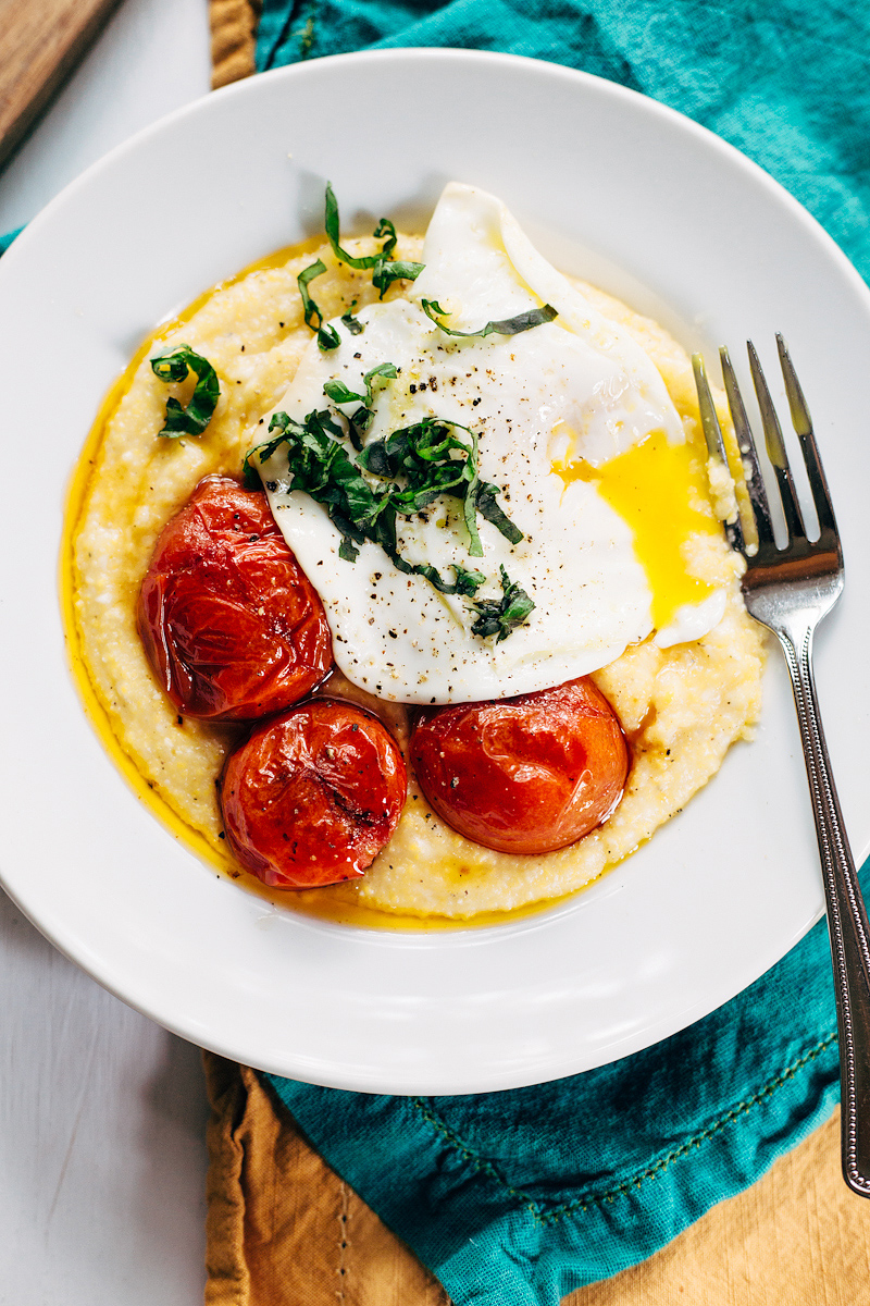 polenta with tomatoes