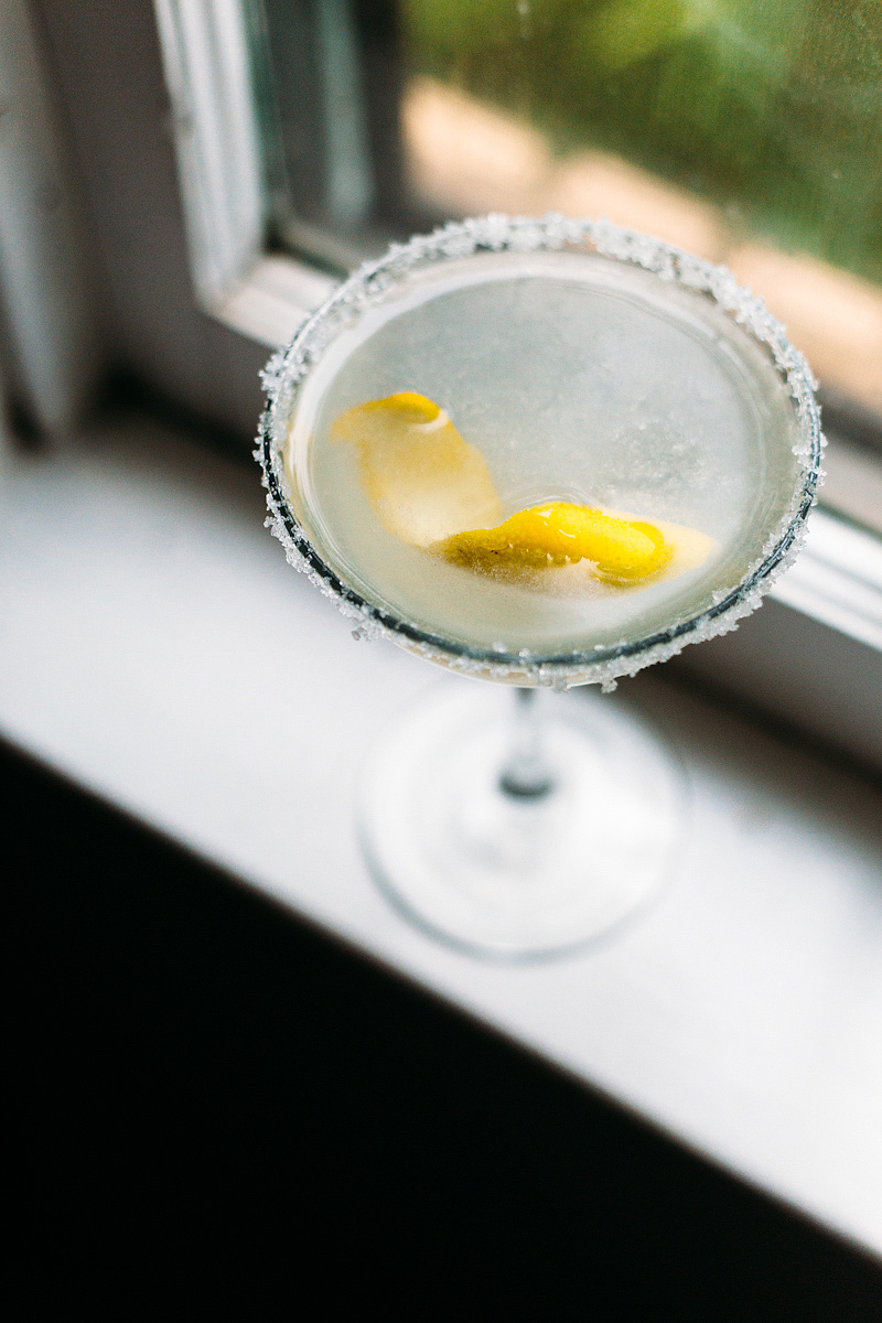 Meyer Lemon Drop Cocktail