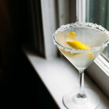 Meyer Lemon Drop Cocktail