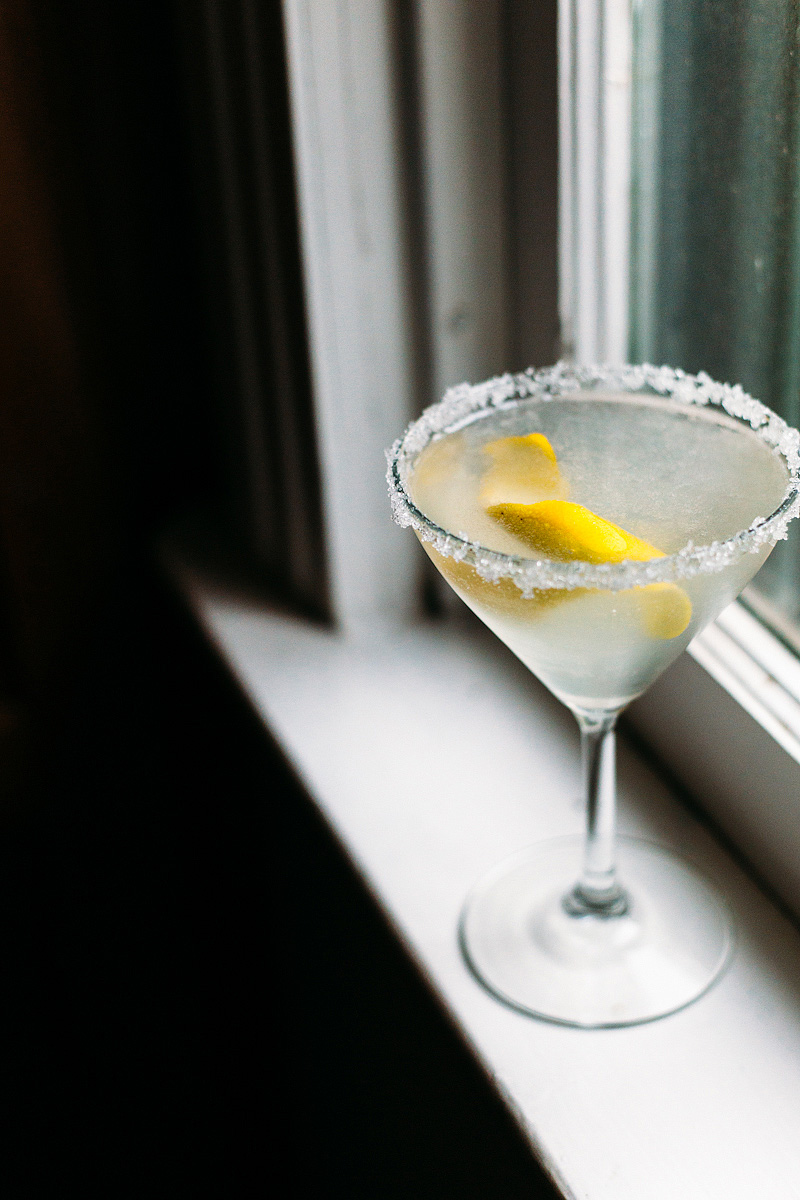 Meyer Lemon Drop Cocktail