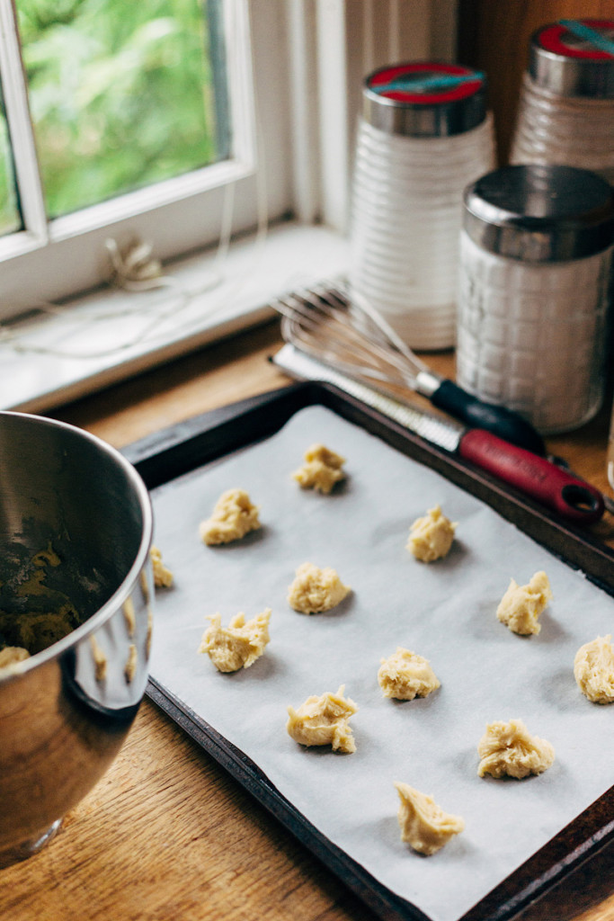 Lemon Buttermilk Cookies with a Raspberry Glaze Food Banjo