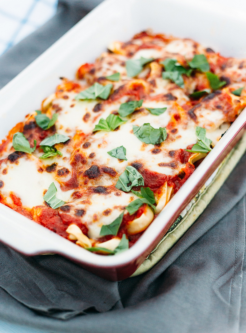 Cheesy Tortellini Bake - Food Banjo