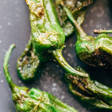 Blistered Shishito Peppers