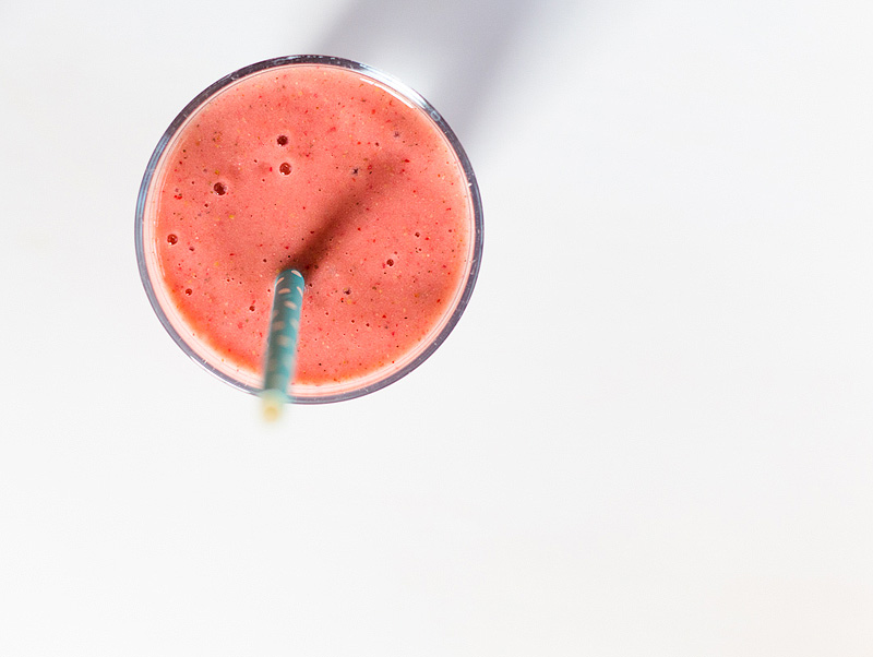 tropical smoothie from above