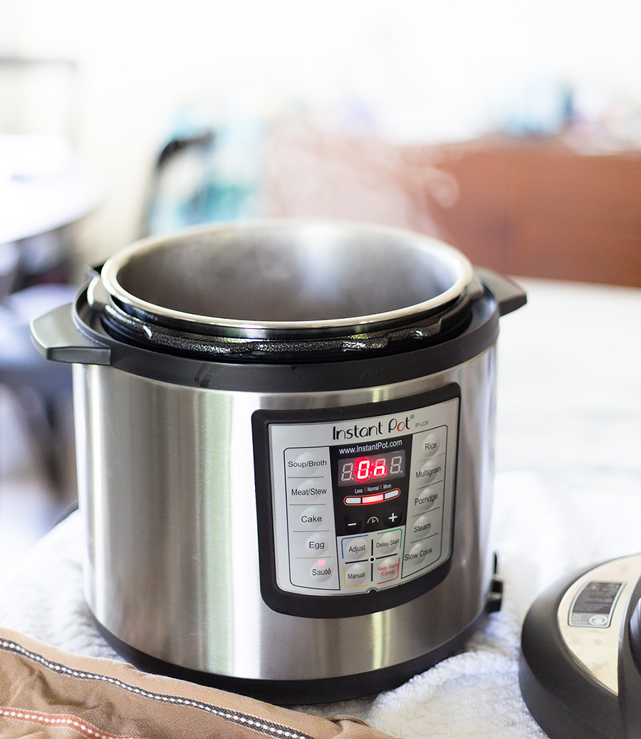 instant pot coming to pressure