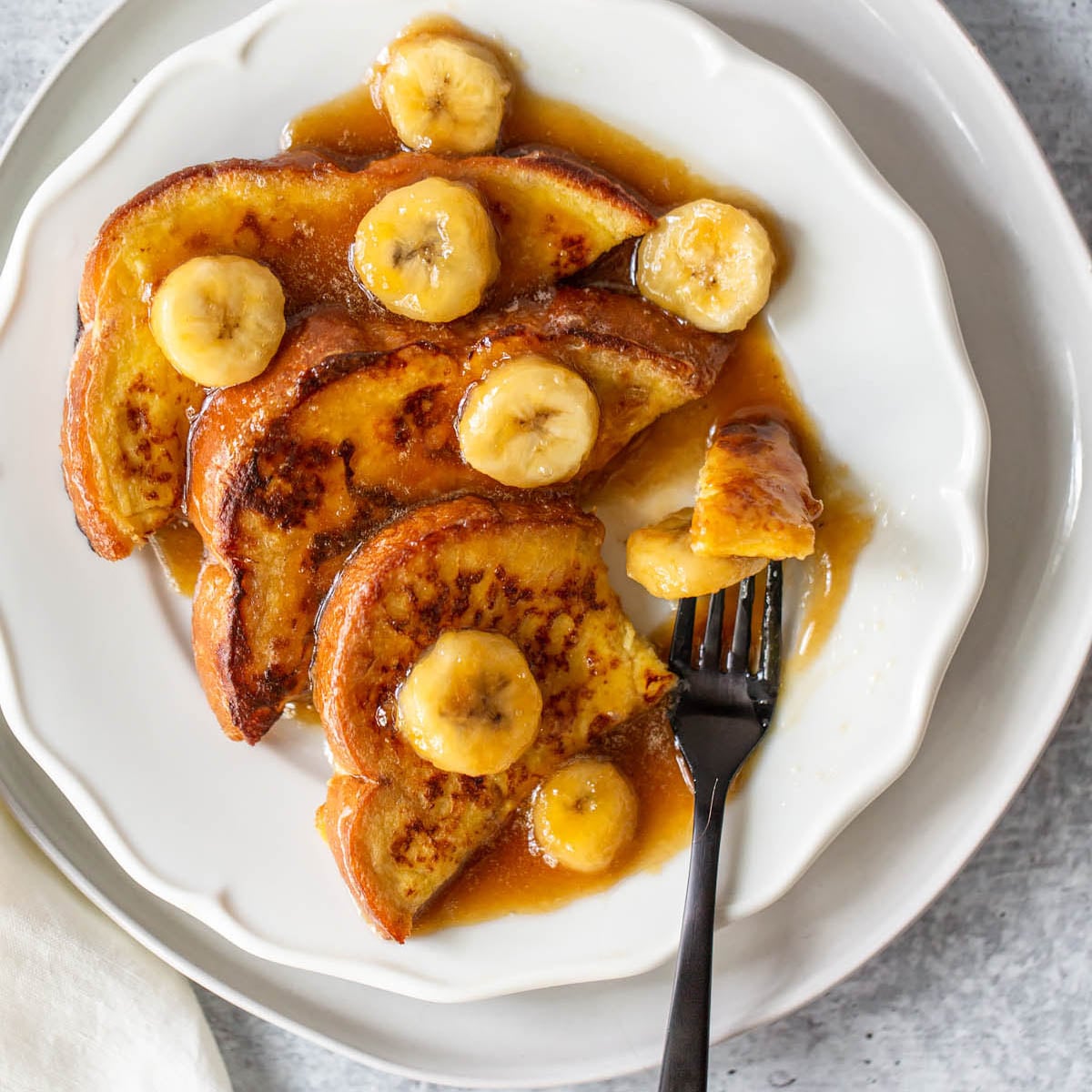 Bananas Foster French Toast
