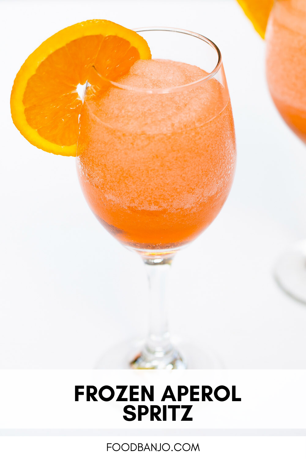 Frozen Aperol Spritz Cocktail Food Banjo