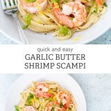 garlic butter shrimp scampi