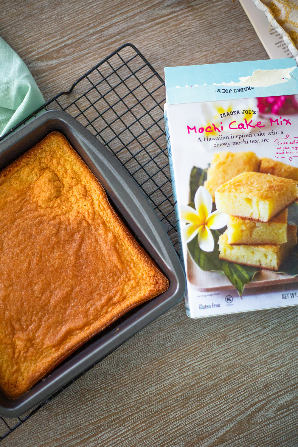 A review of trader joe s mochi cake mix food banjo