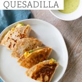 Easy Breakfast Quesadilla