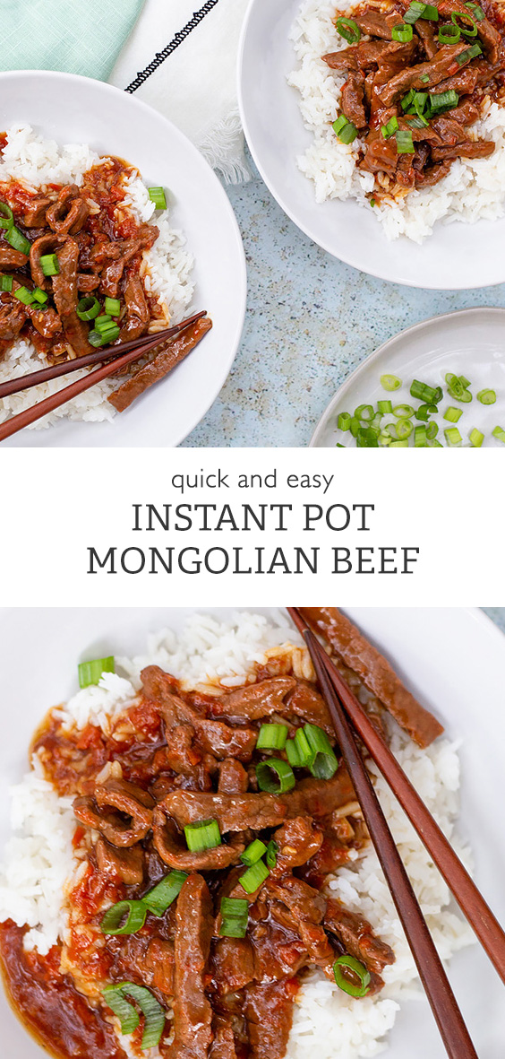Instant Pot Mongolian Beef