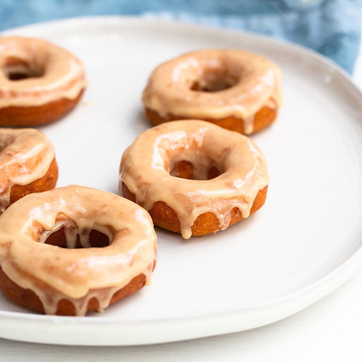 Coffee-glazed Donuts, image size:1200x1200