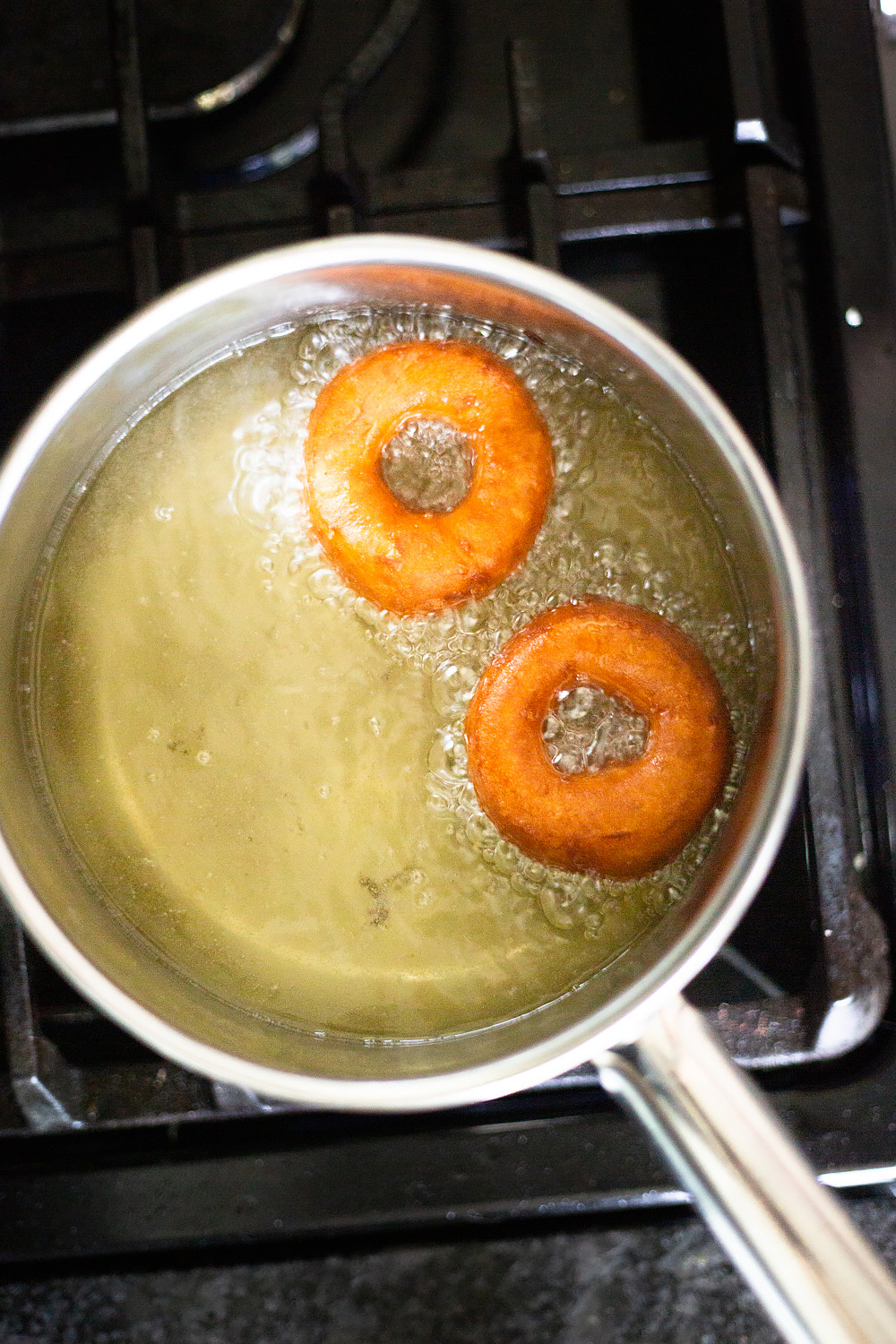 Frying Donuts