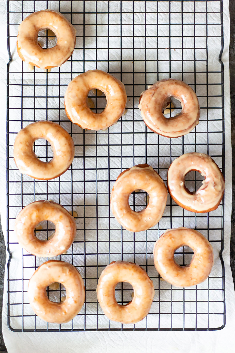 Coffee Glazed Donuts