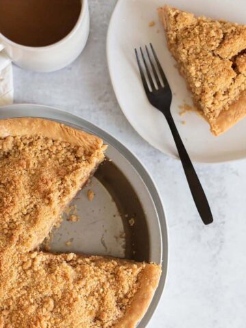 Dutch apple pie