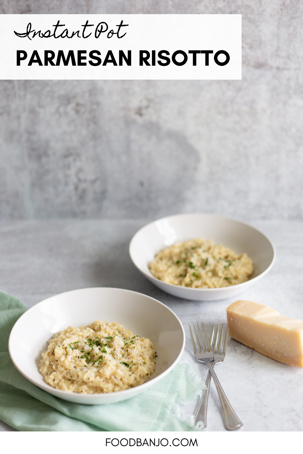 Instant Pot Risotto Food Banjo