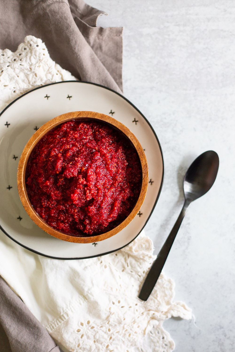 cranberry sauce from above