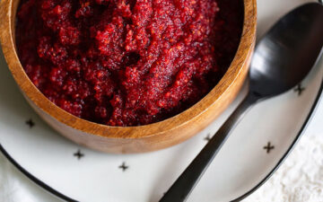 no cook orange cranberry sauce