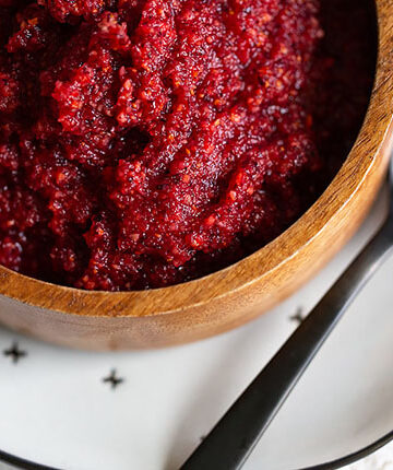 no cook orange cranberry sauce