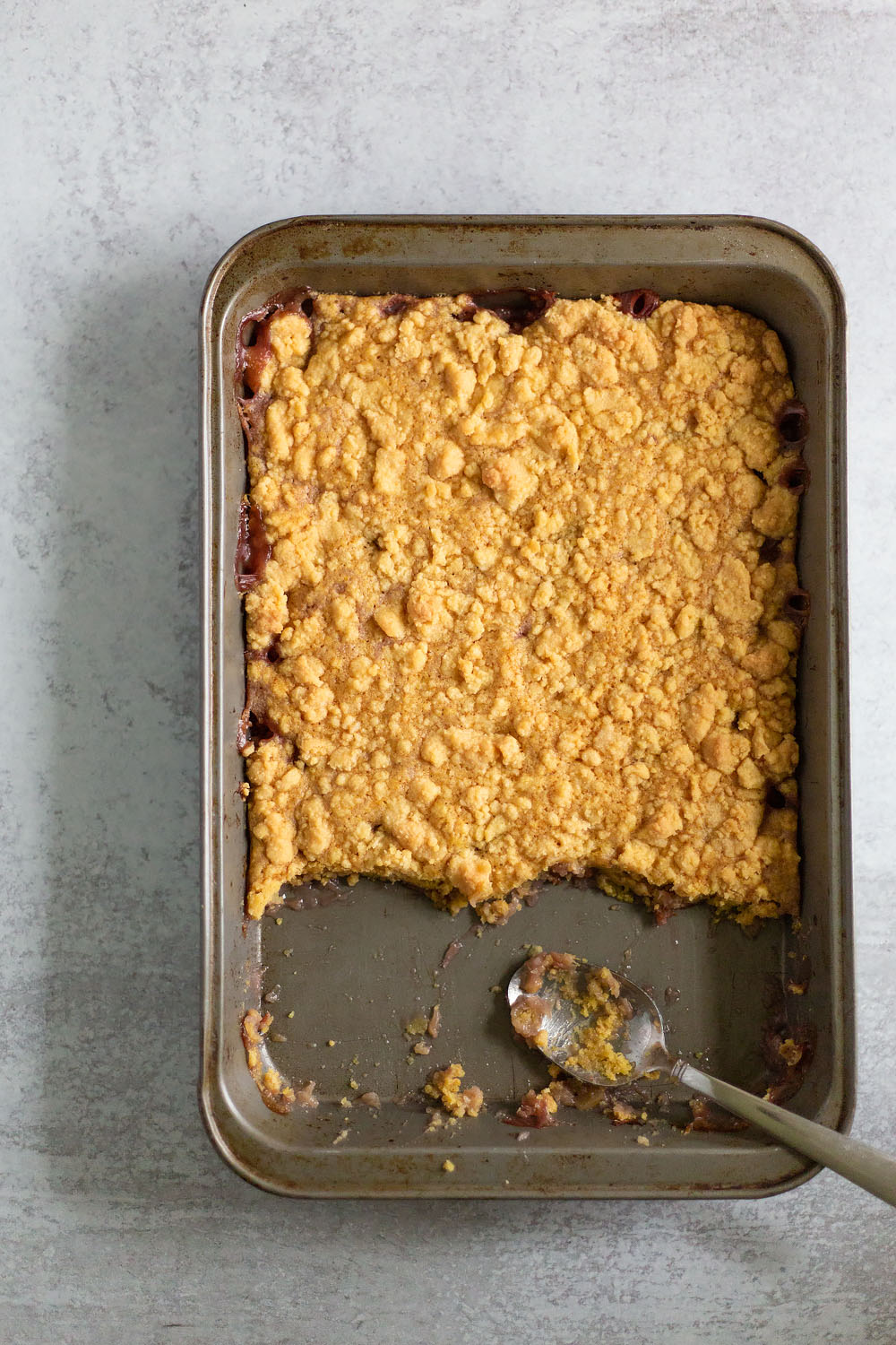 cooked dump cake