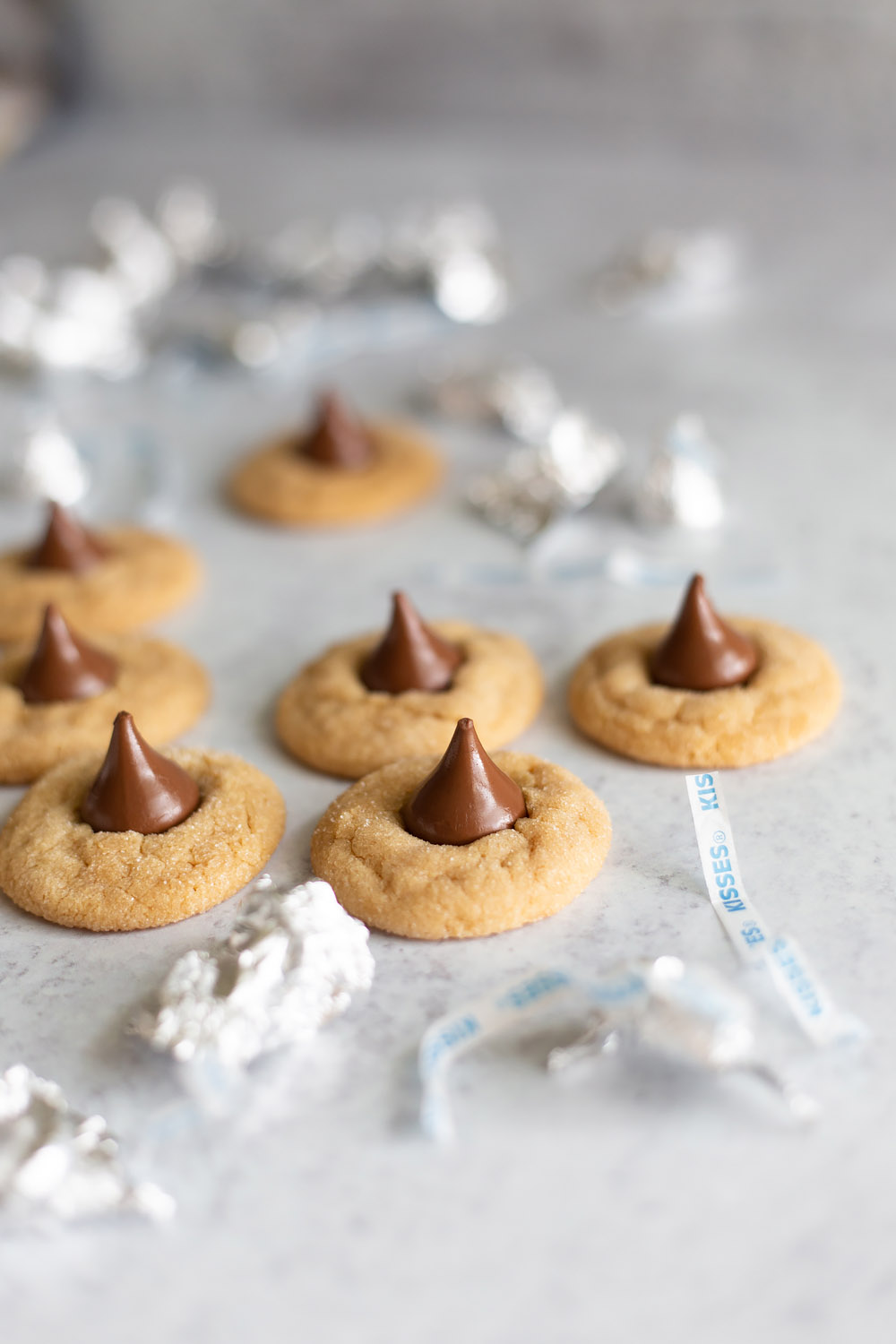 Easy Peanut Butter Blossoms