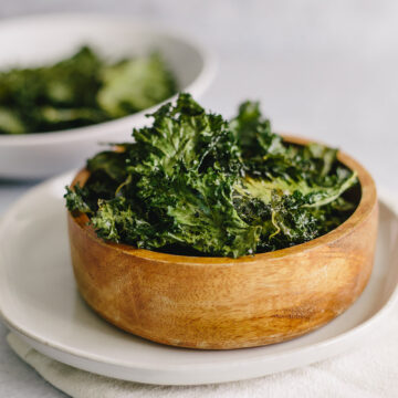 sea salt kale chips