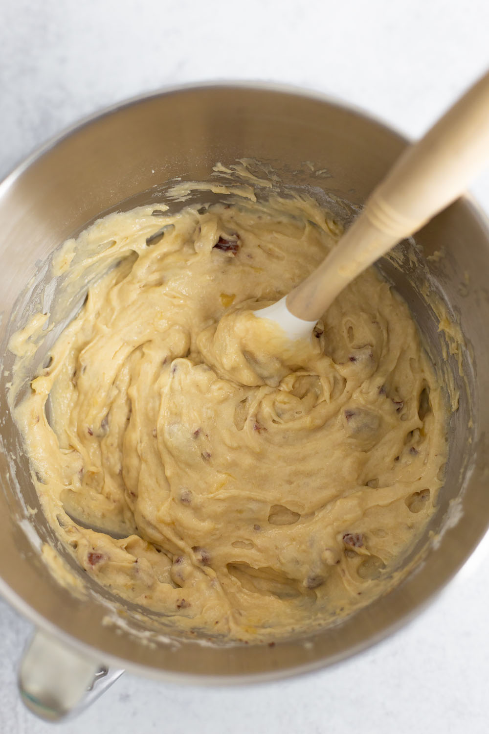 banana bread mixture