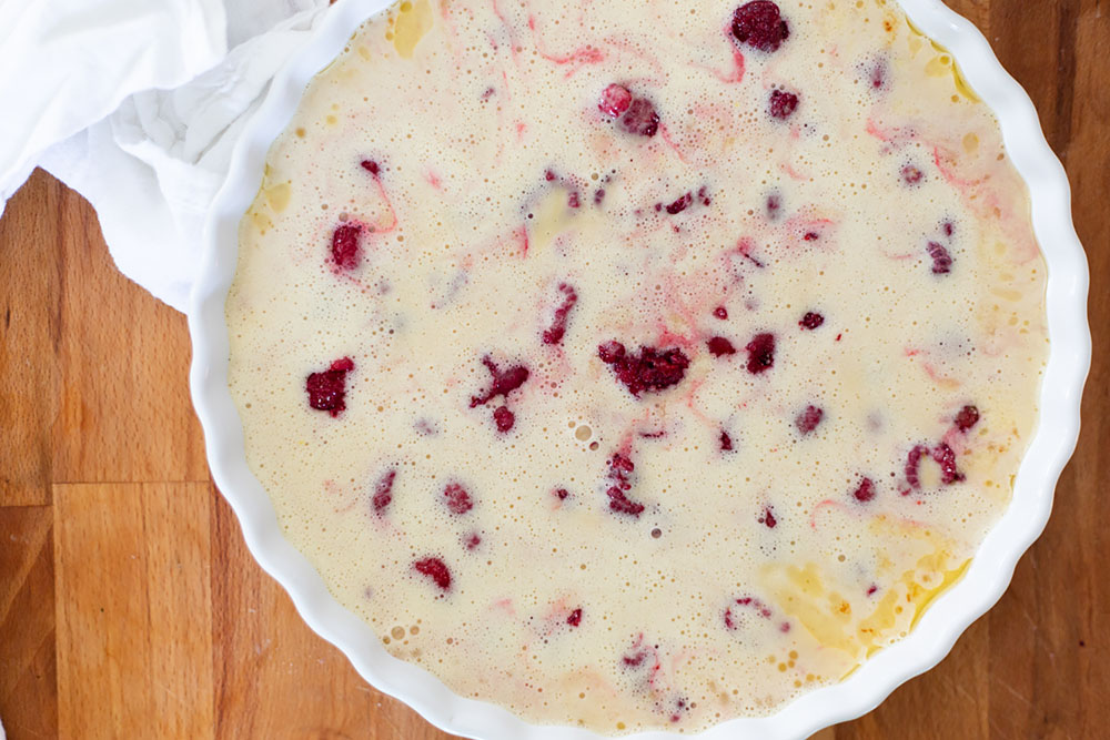 uncooked clafoutis