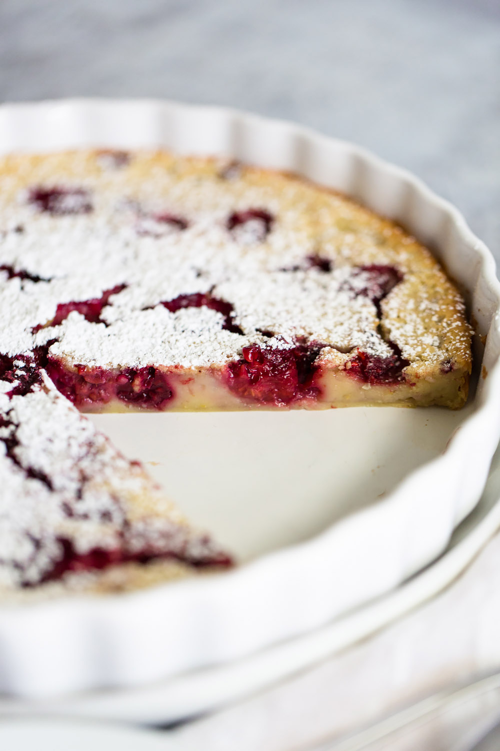 Raspberry Clafoutis