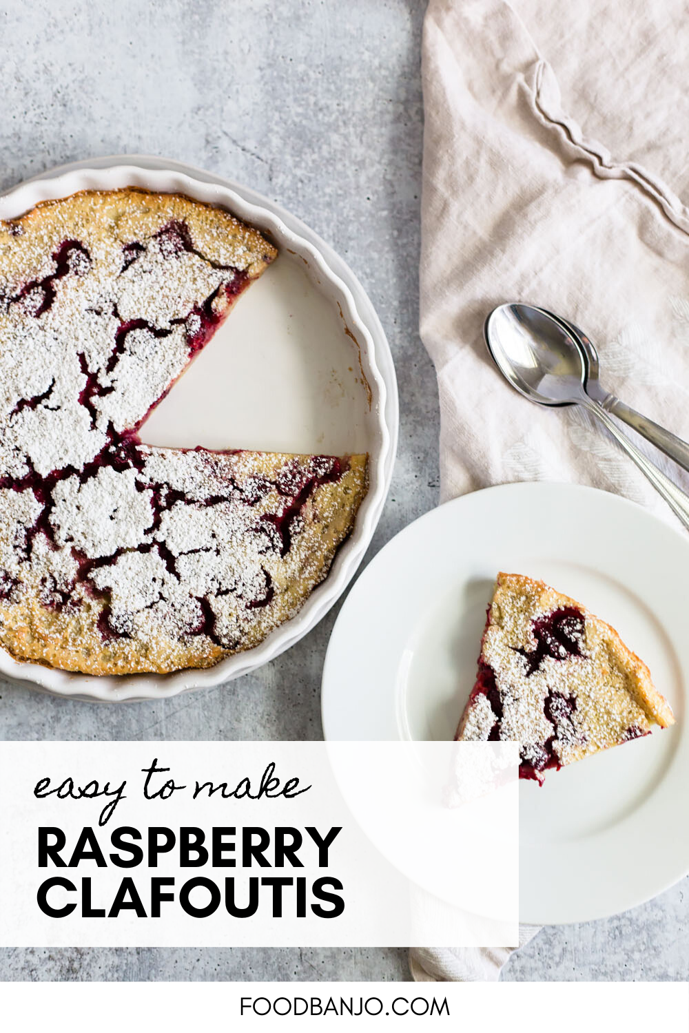 Banjos Raspberry Raspberry Clafoutis - Food Banjo