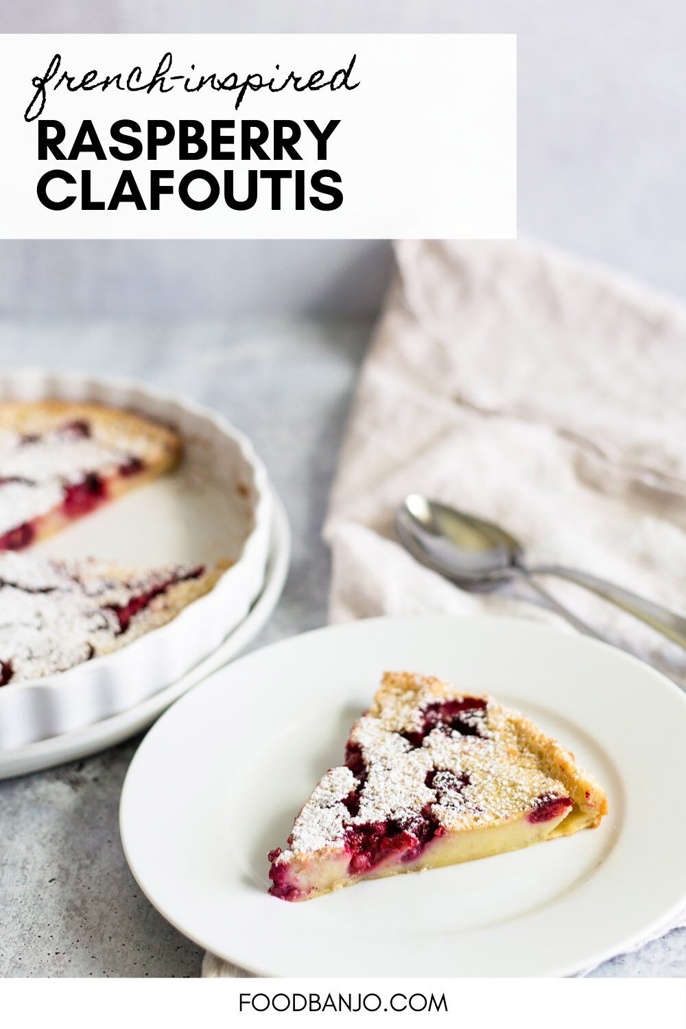 Banjos Raspberry Raspberry Clafoutis - Food Banjo