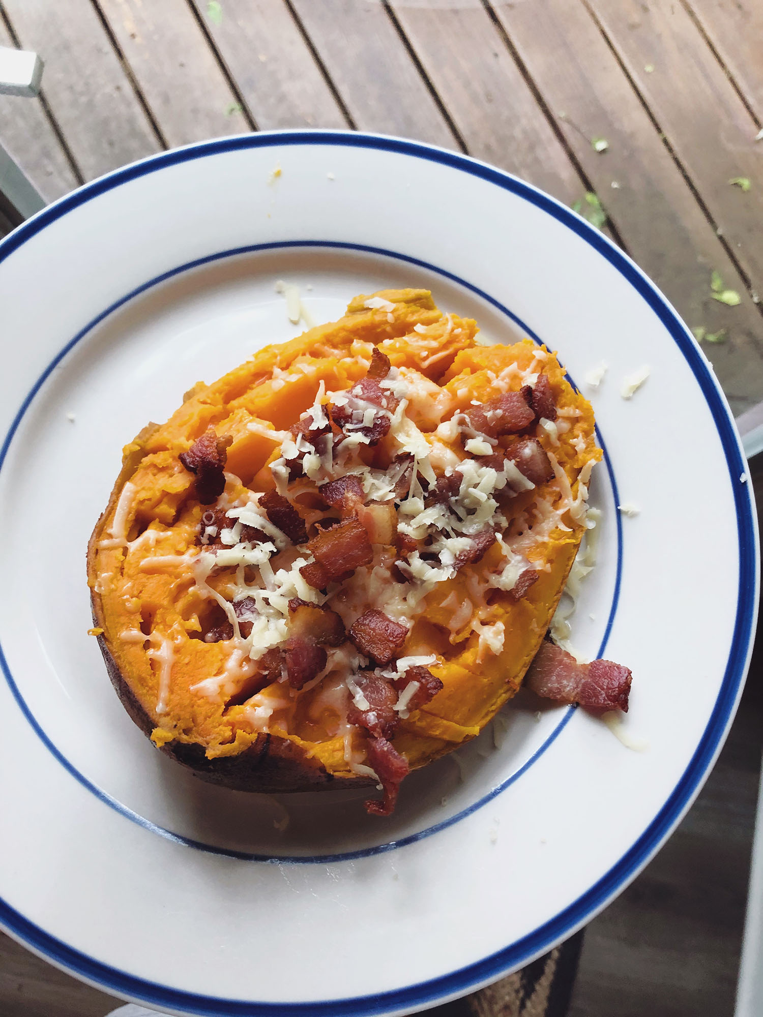 baked sweet potato