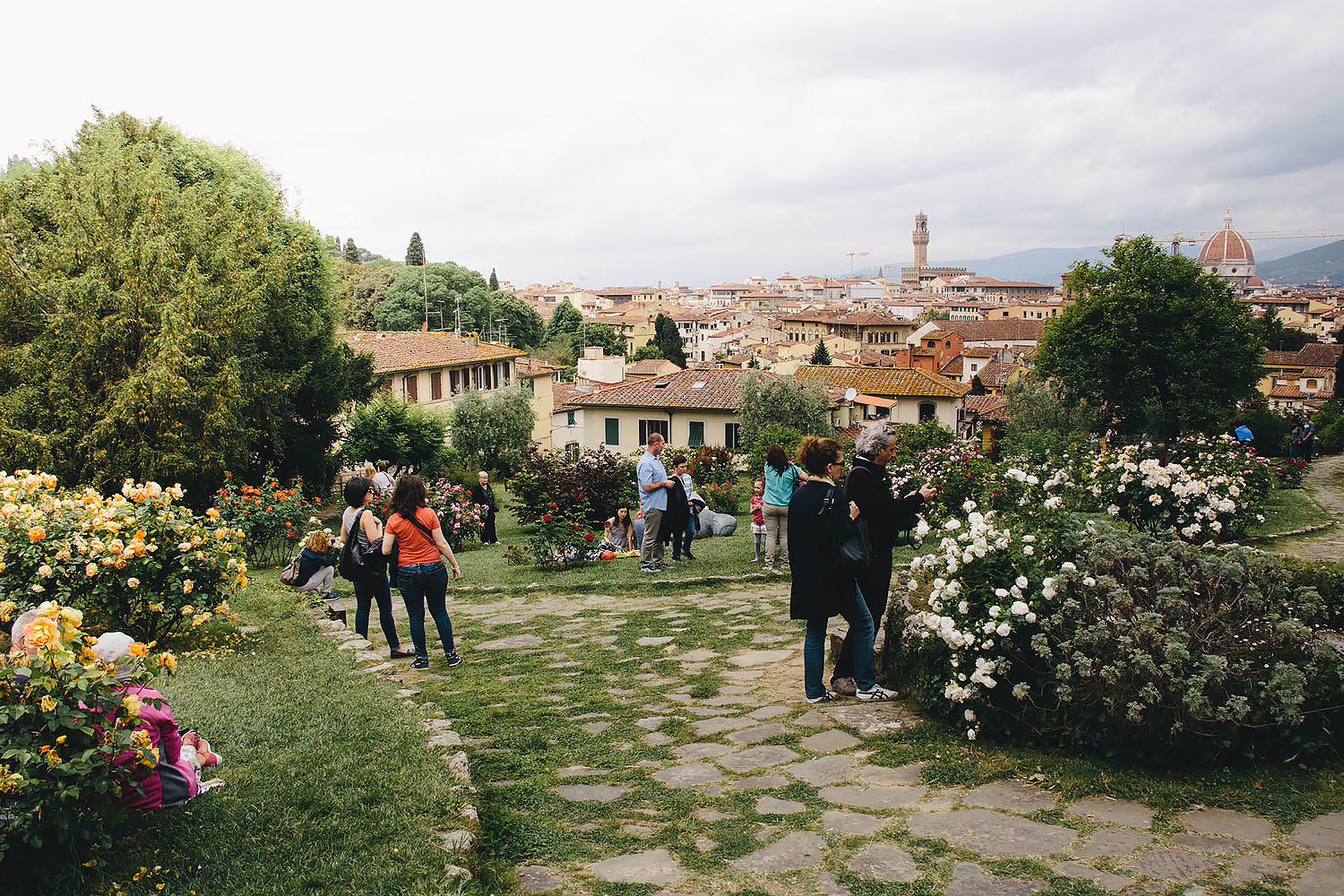 garden in florence italy