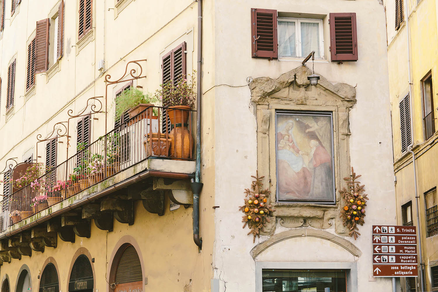 building facade in italy