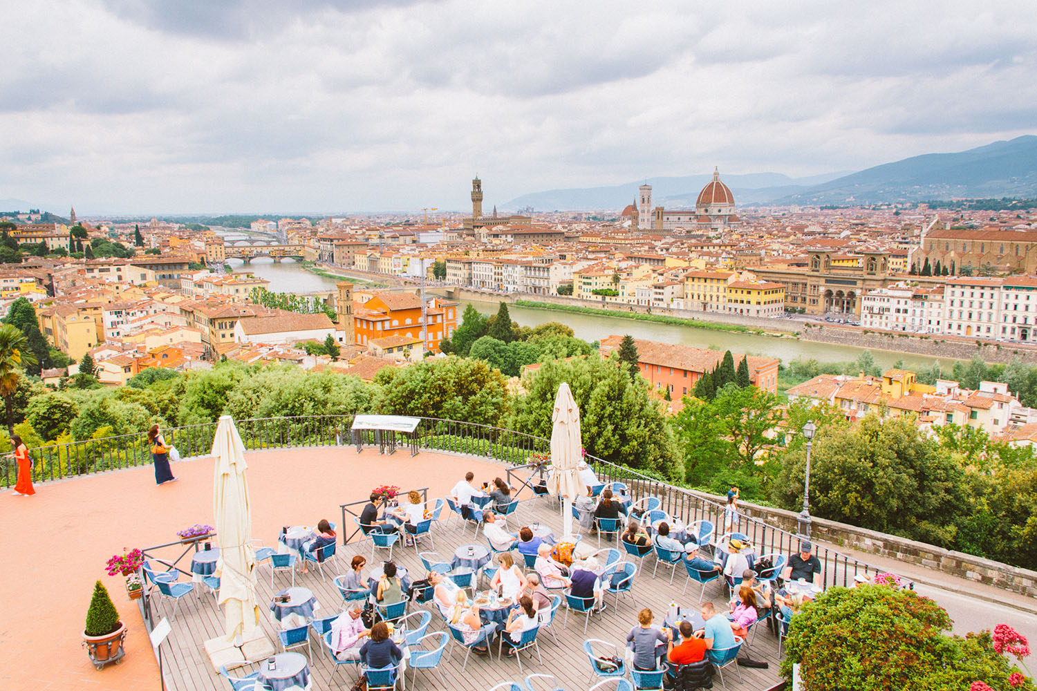 views in florence italy