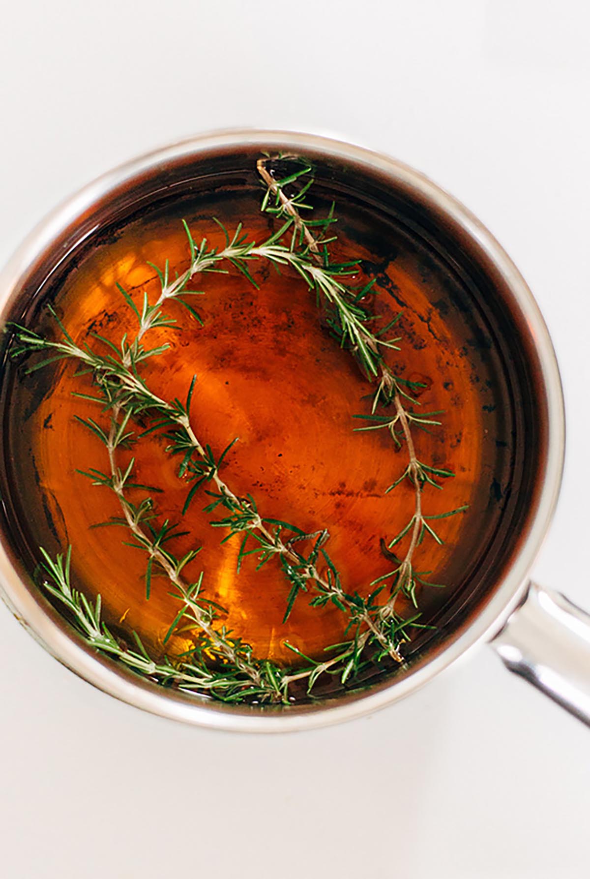Rosemary simple syrup