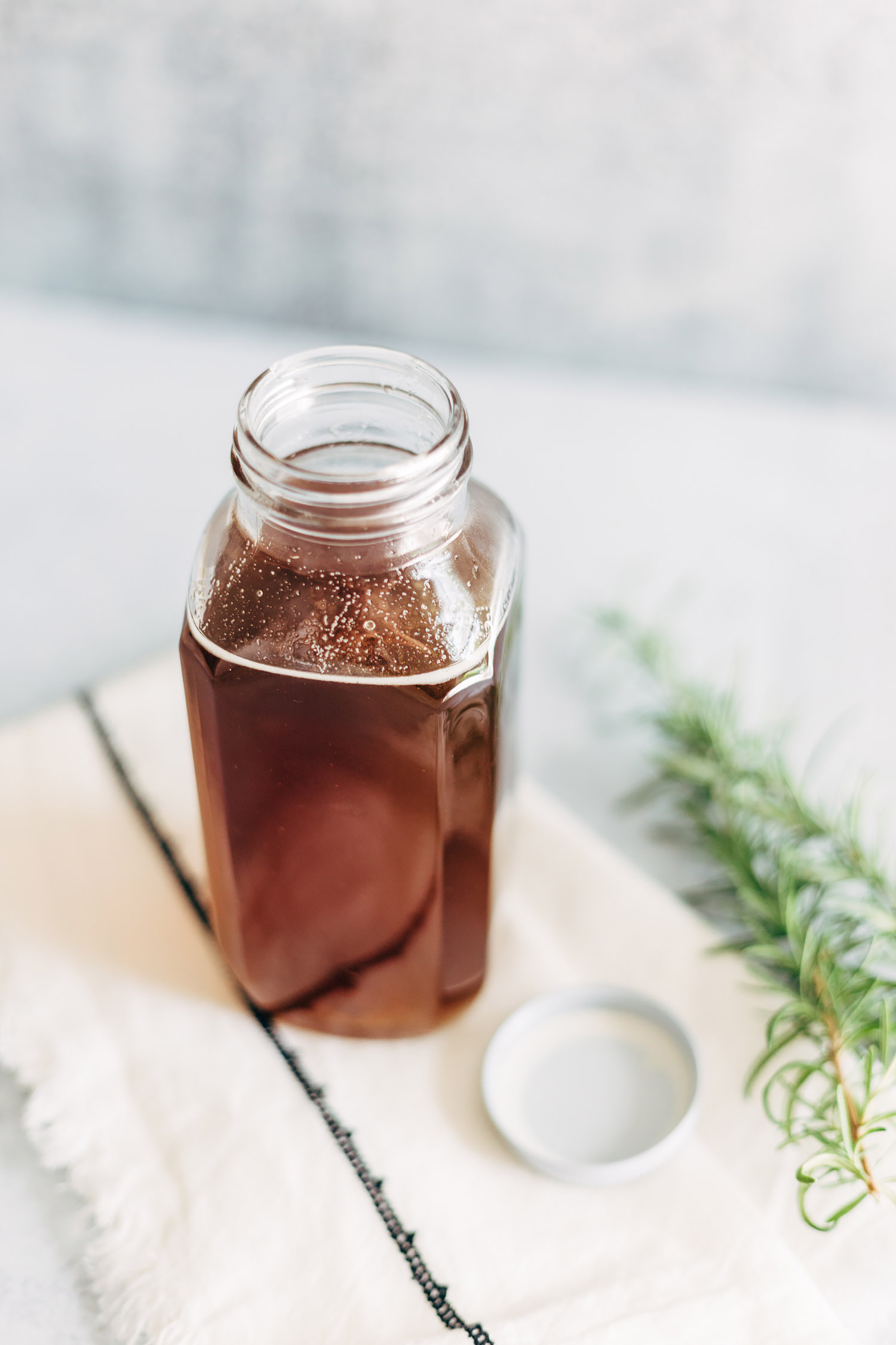 rosemary honey syrup