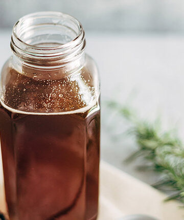 rosemary honey syrup