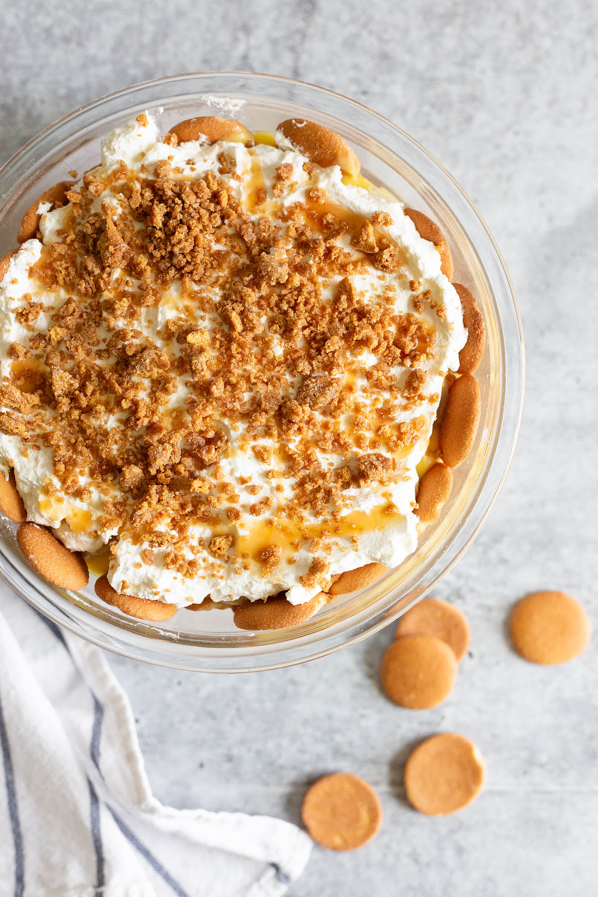 banana pudding with vanilla wafers